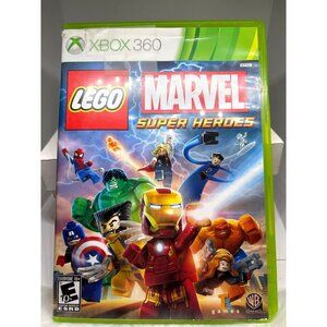 Lego Marvel Super Heroes Xbox 360 Game preowned